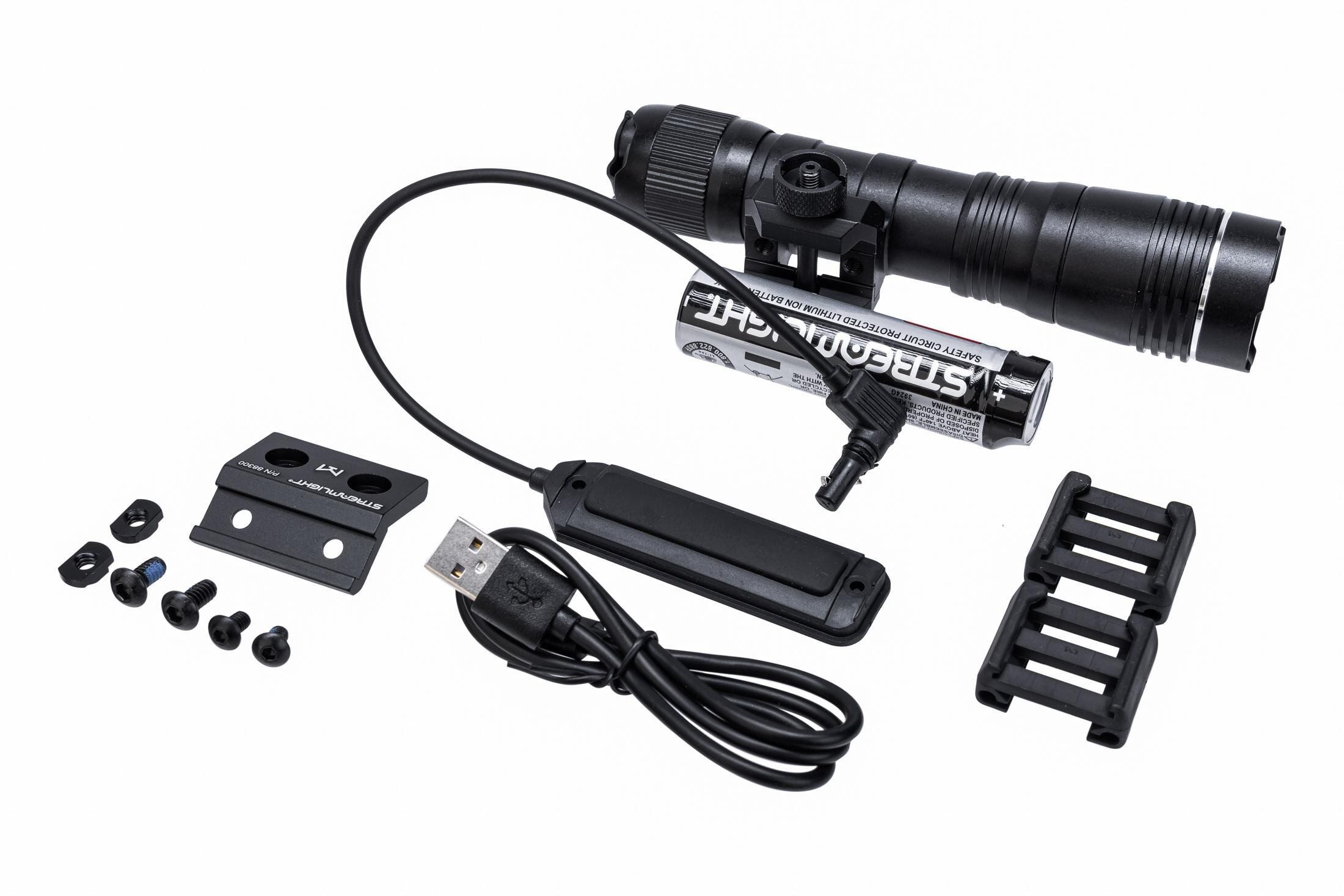 個人装備 Streamlight PROTAC 2.0 Rail Mount ProTac® 2.0 Rail Mount HP | Rechargeable Weapon-Mounted